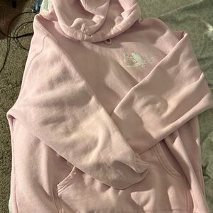 Pink Hoodie Sweatshirt